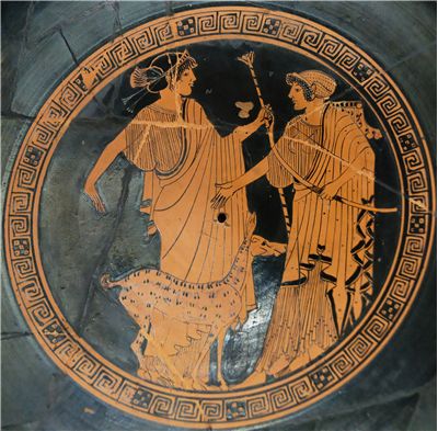 Picture Of Artemis And Bow