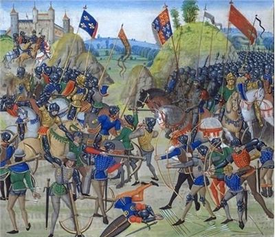 Picture Of Battle Of Crecy Froissart