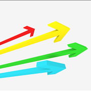 Picture Of Colored Arrows