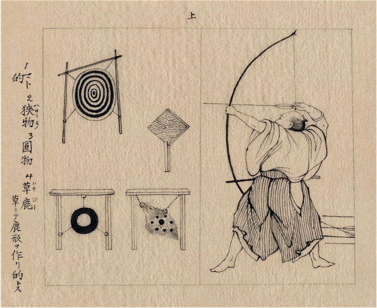 Picture Of Japanese Archer 1878