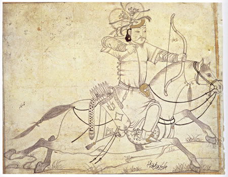 Picture Of Mongol Ilkhanid Horse Archer